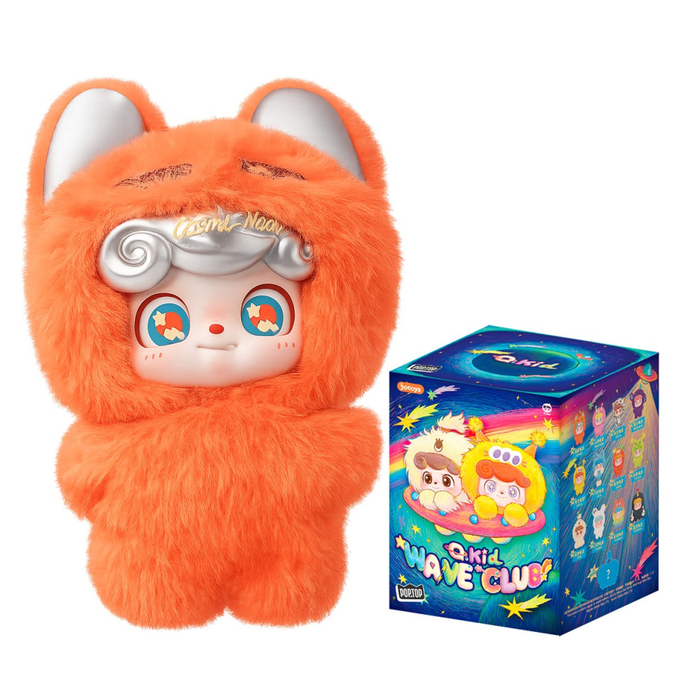Коллекционная мягкая игрушка с кольцом "Космо-волны" POP TOP JO-2025044 серии "Q.Kid" 