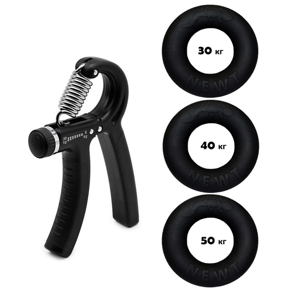Набор кистевых эспандеров кольцо+эспандер ножницы Power Grip Set1 NE-1587-60