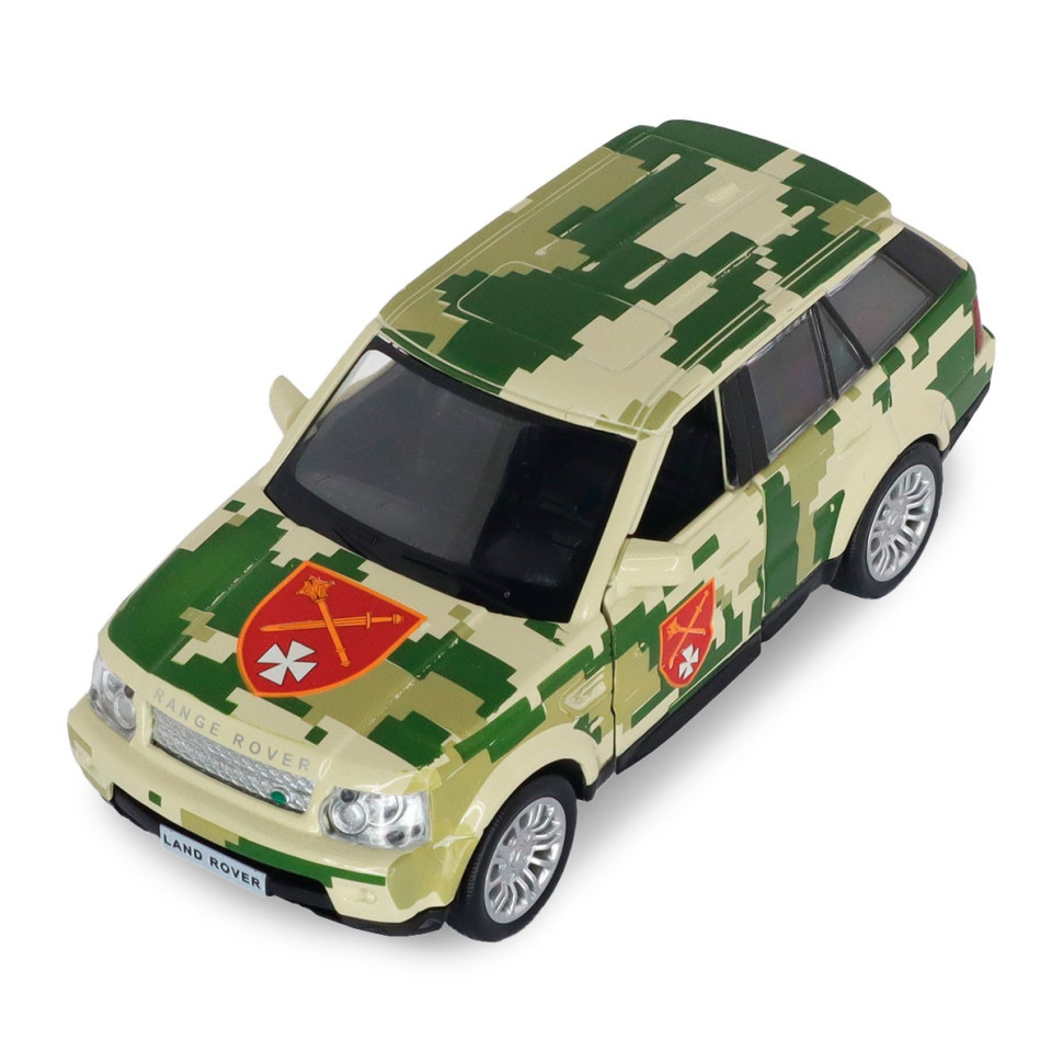 Автомодель серии "Шевроны Героев" Land Rover Range Rover Sport "Запад" TechnoDrive 250399UM