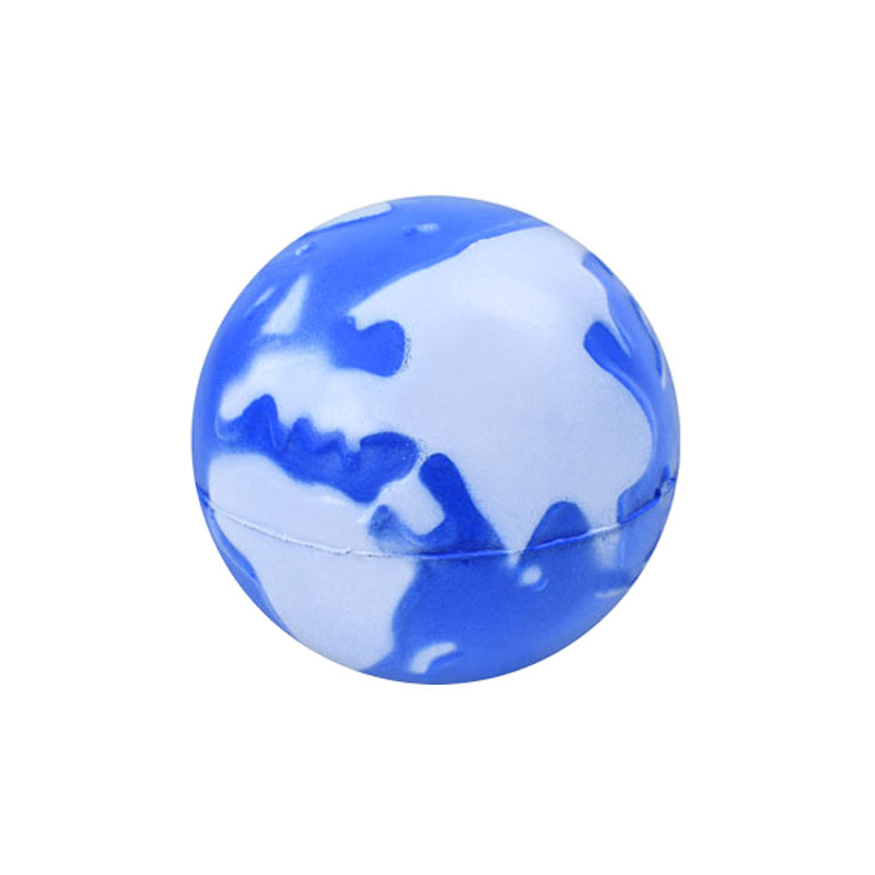 Детский фомовый мяч MS 4075(Blue-White) полиуретан, диаметр 6 см