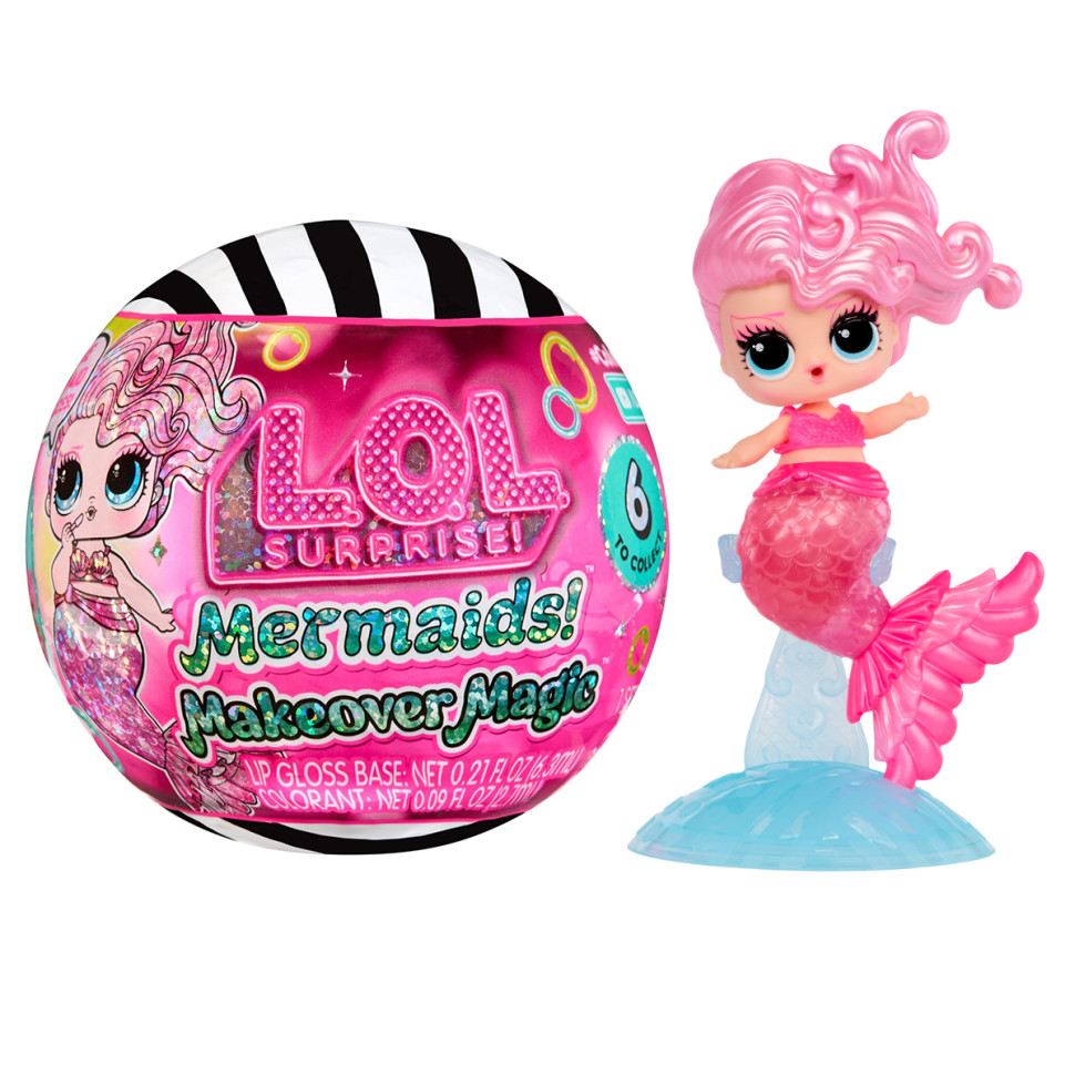 Игровой набор с куклой "Милые русалочки" L.O.L. Surprise! 596301 серии "Mermaids! Makeover Magic"