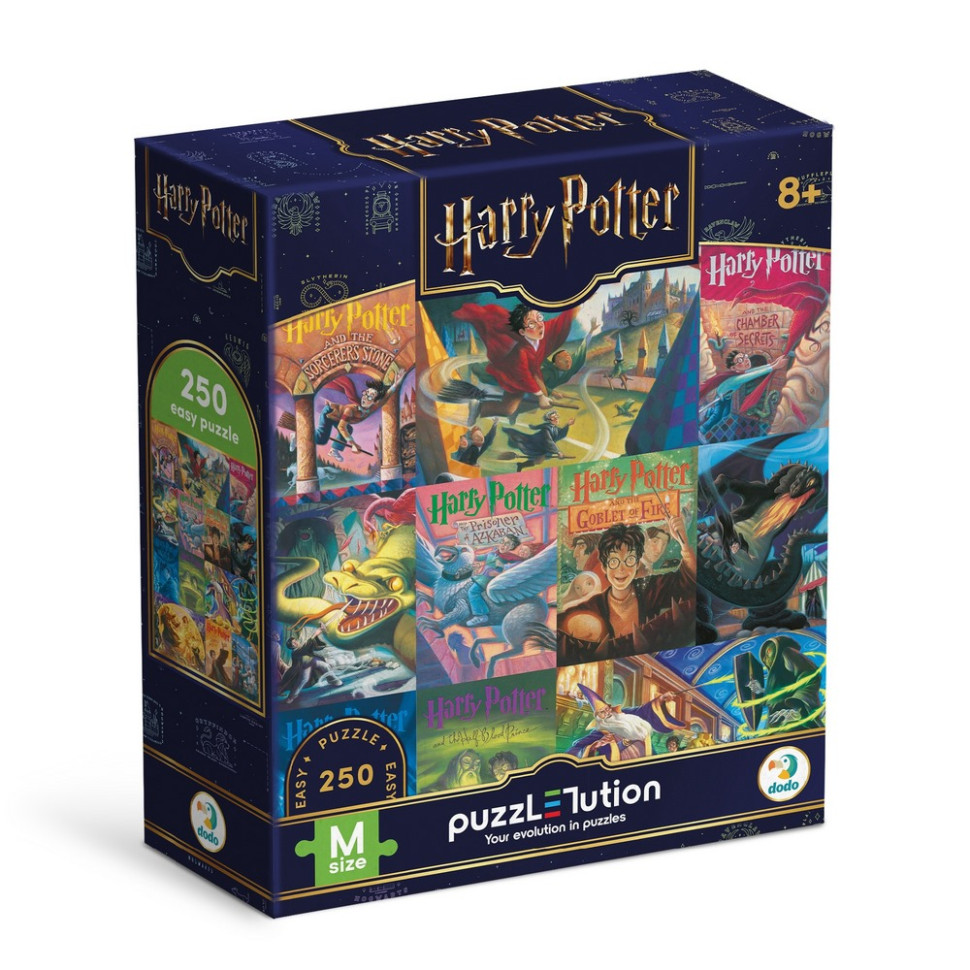 Пазл классический "Harry Potter Книжные обложки" 200657, 250 элементов