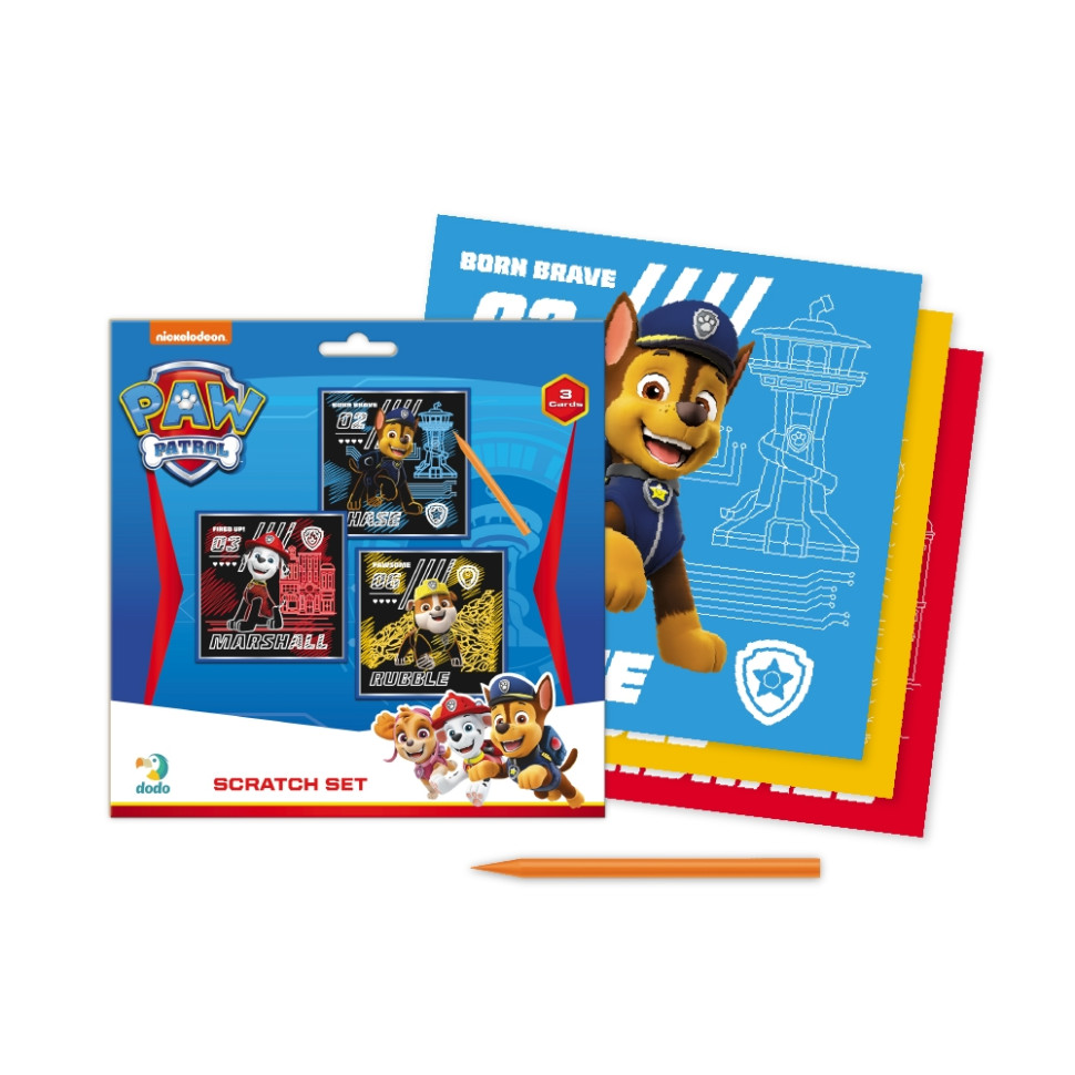Набор гравюр Paw Patrol "Друзья" Dodo 200193