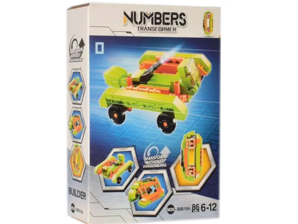 Конструктор BAMBI M38-B0819A 2в1, 86-110 деталей M38-B0819A