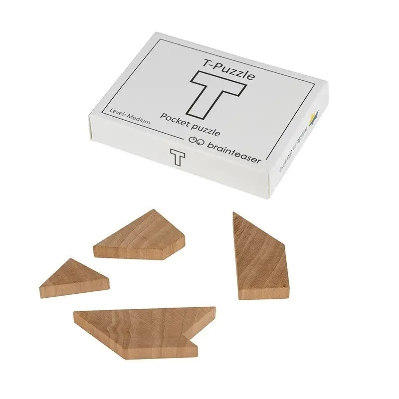 Деревянная мини головоломка "T-Puzzle pocket puzzle" 5001en