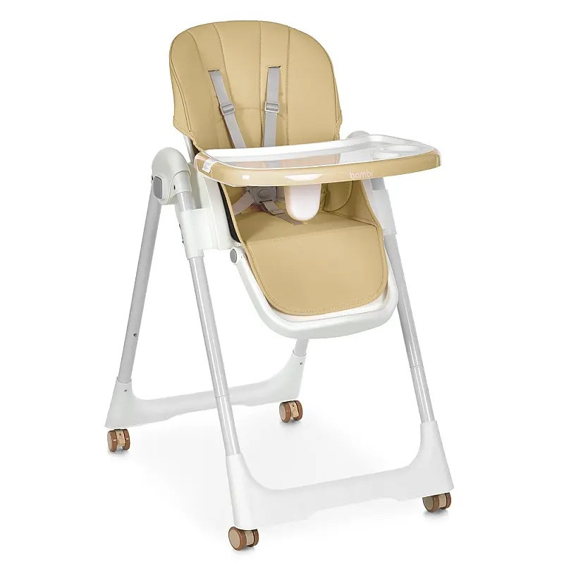 Стул для кормления M 5673 Beige, до 30 кг, бежевый