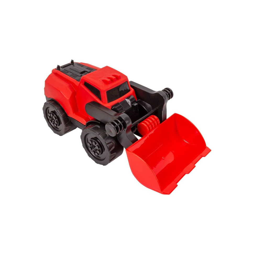 Игровая автомодель Трактор ТехноК 8553TXK с ковшом Красный