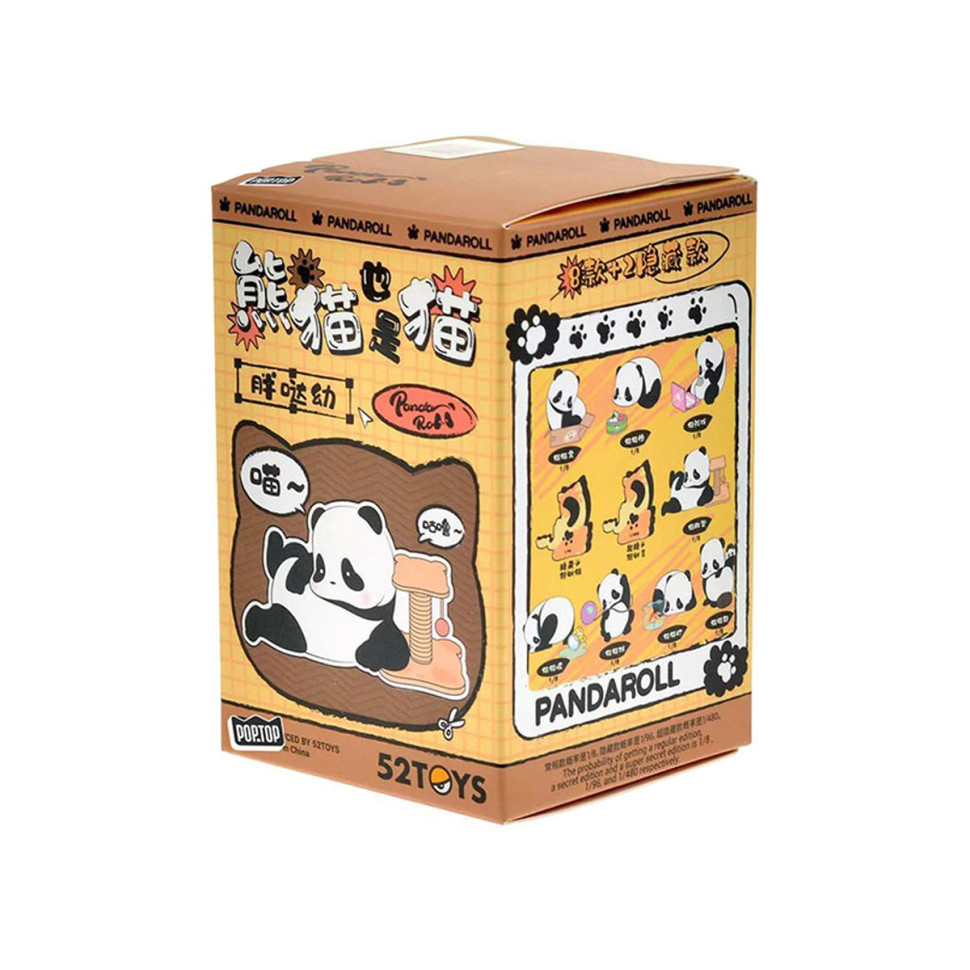 Коллекционная фигурка-сюрприз "Мяу панды" 52Toys 22CB437GG13 серии "Panda Roll"