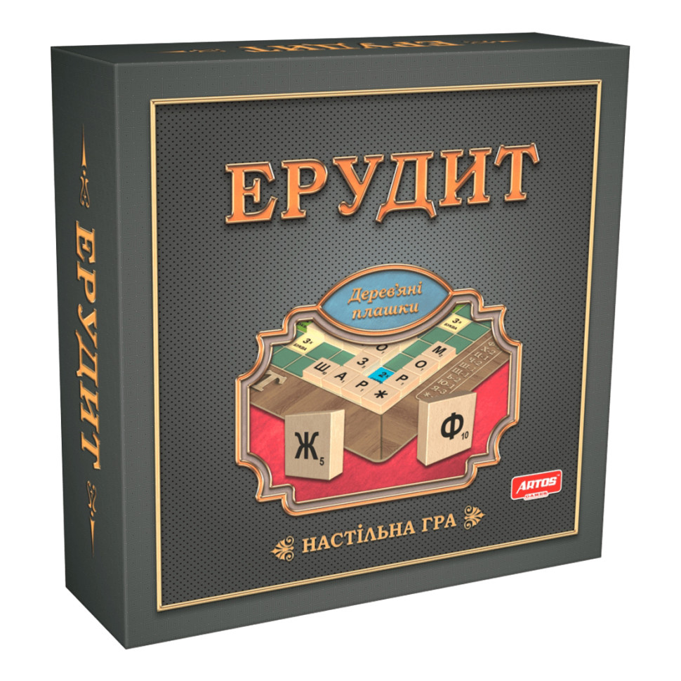 Настольная игра "Эрудит" 0987 деревянная