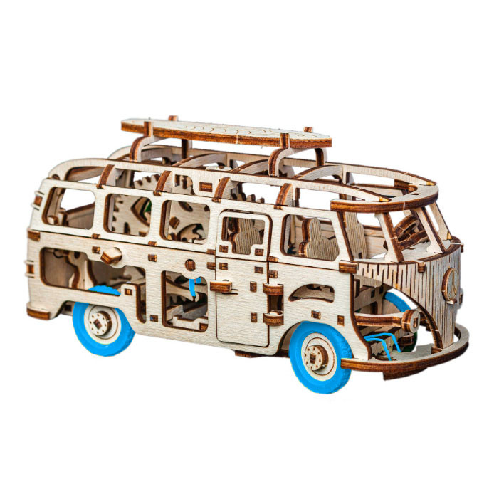 Деревянный конструктор "Dream Van" Time for Machine T4M380301 Синий