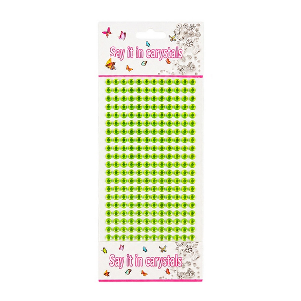 Наклейки декоративные XY-003(Green) для авто, ноутбуков, телефонов 