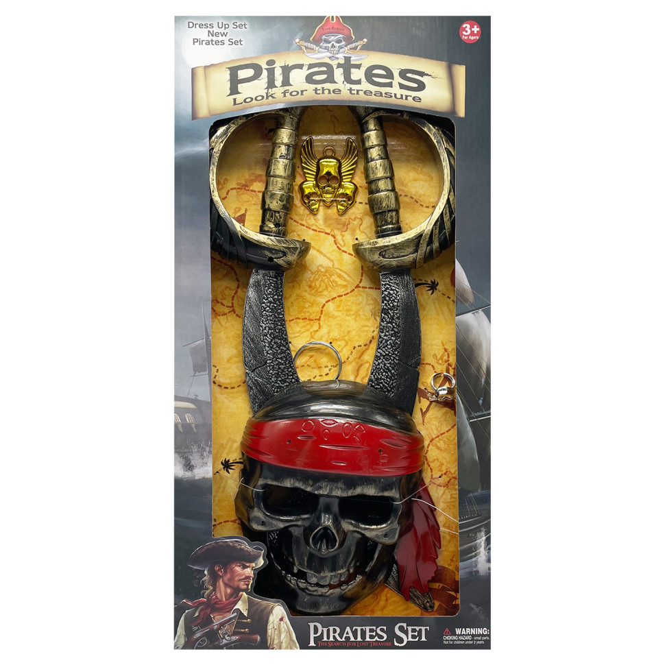 Детский игровой набор "Pirates Ser" 8897А-134 маска, оружие