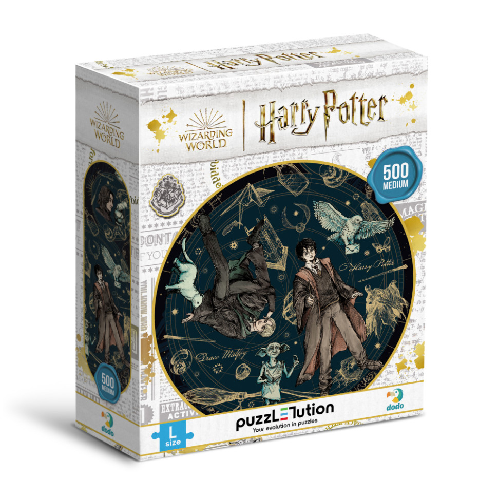 Пазл классический "Harry Potter. Преданный. Легенда. Гордый" 200508, 500 элементов