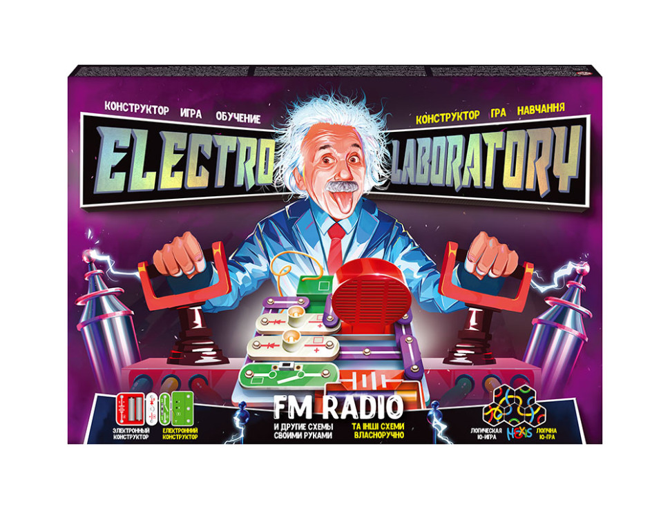 Электронный конструктор "Electro Laboratory. Radio+Piano" Danko Toys ELab-01-03 FMRadio