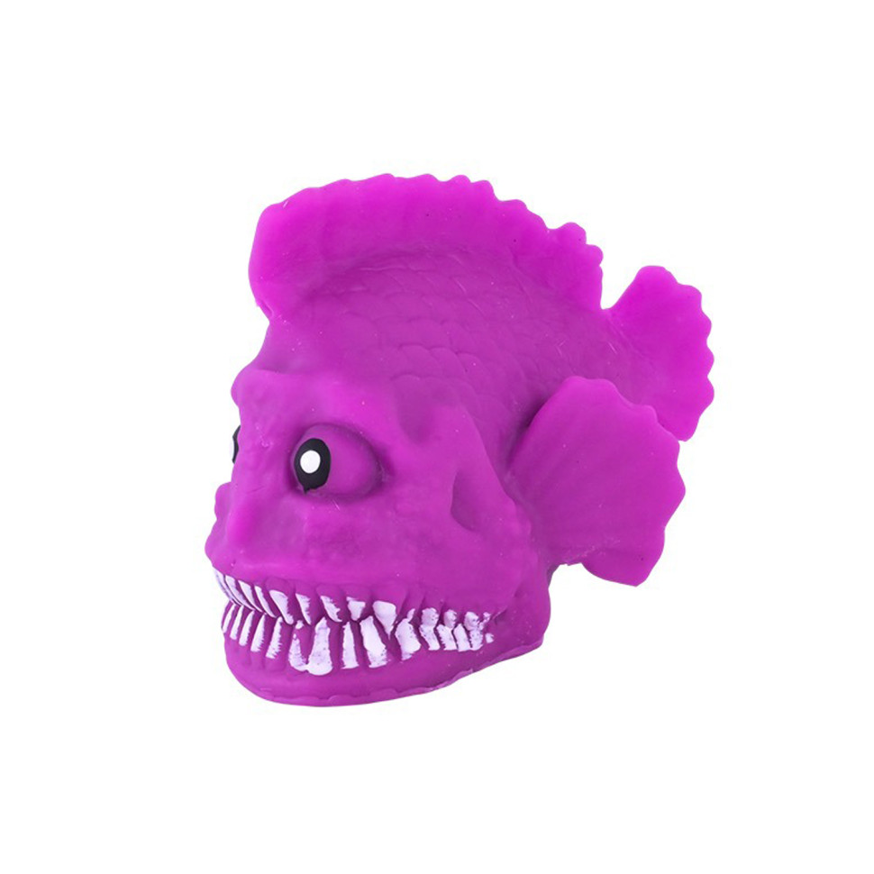 Детская игрушка антистресс "Зубастый терпуг" C2971(Violet)