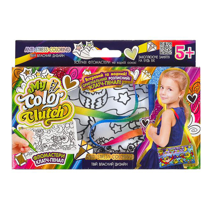 Набор для творчества "My Color Clutch" CCL-02-01U...06U с фломастерами Вид 3