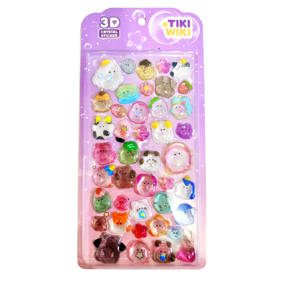 Набор 3D-наклеек "Тики мечты" Tiki Wiki 25ESE009-03 серии Crystal