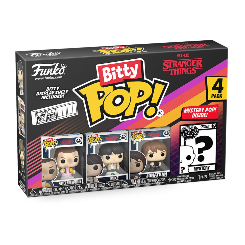 Набор игровых фигурок Одиннадцать Bitty POP! 83663 серии "Очень странные дела"