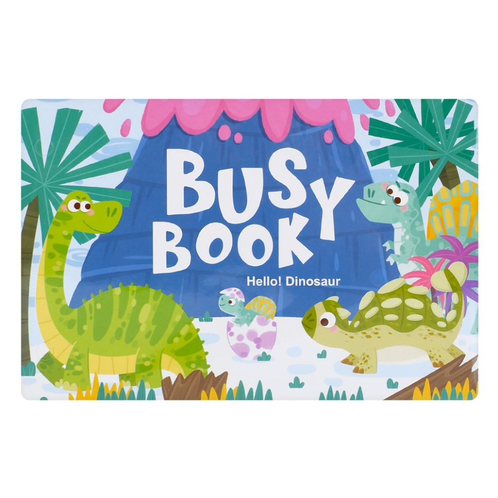 Мягкая развивающая игрушка-книжечка "Busybook" YB-501-502-503-1