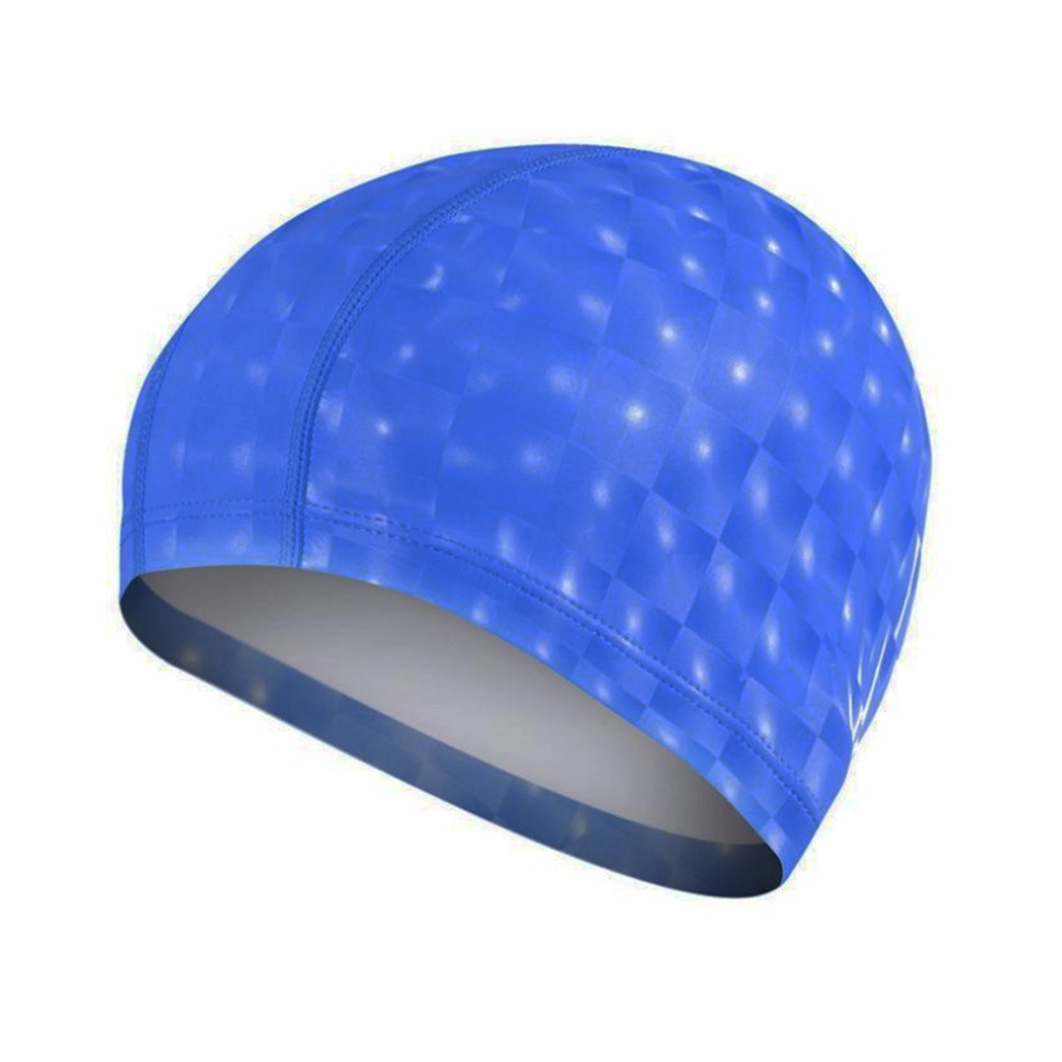 Шапочка для плавания подростковая Shine NE-SW-360-BL, синяя