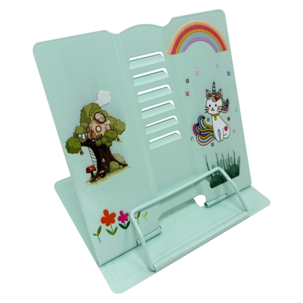 Подставка для книг "Animals" 555-568-S(Turquoise) металлическая