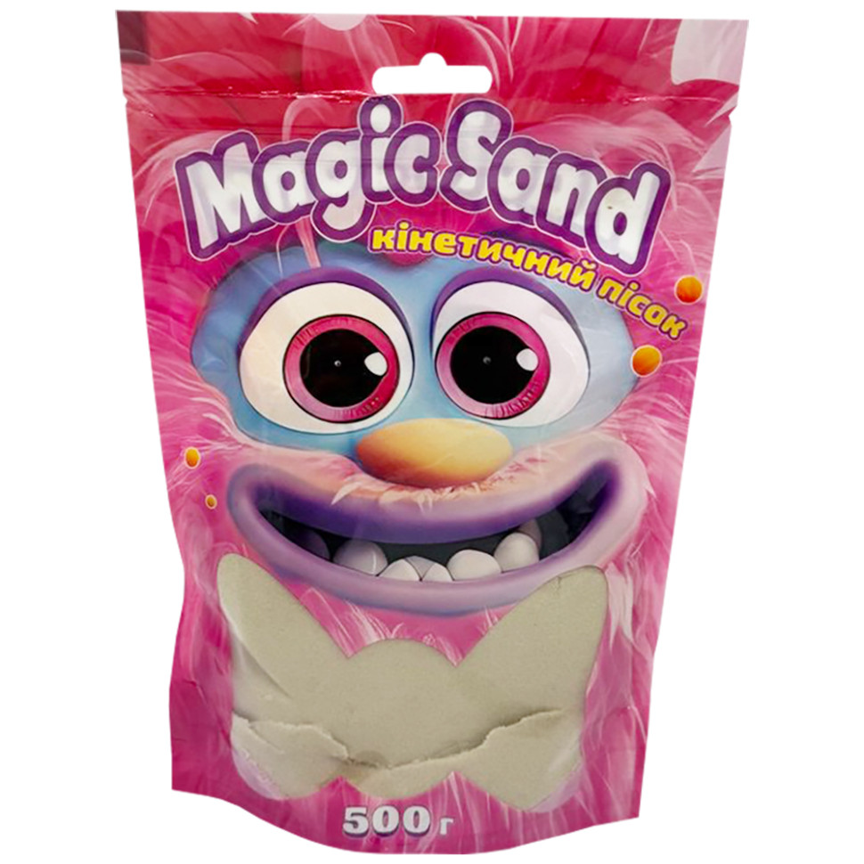 Креативное творчество "Кинетический песок Magic sand" 39403-1 классический 500 грамм