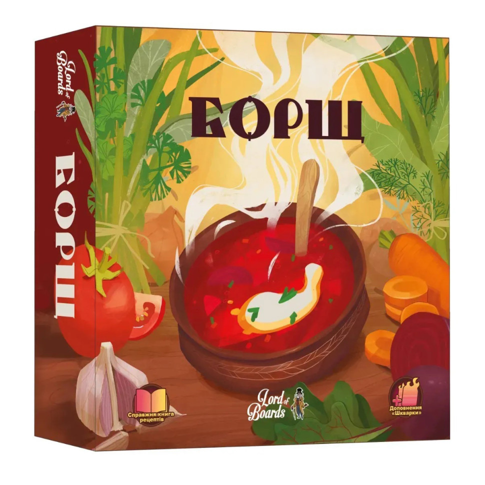 Настольная карточная игра "Борщ" LOB2404UA от 2 до 7 игроков
