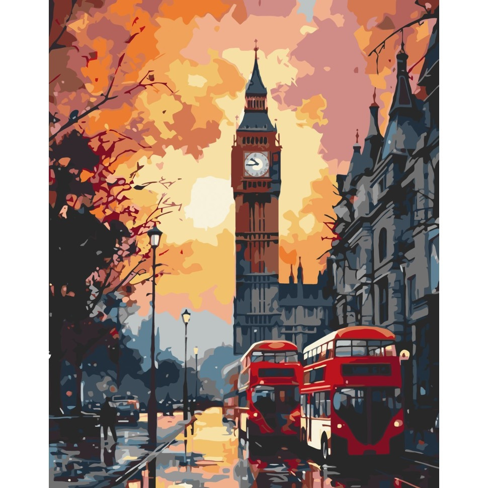 Картина по номерам "Big Ben" 11045-AC 40х50 см