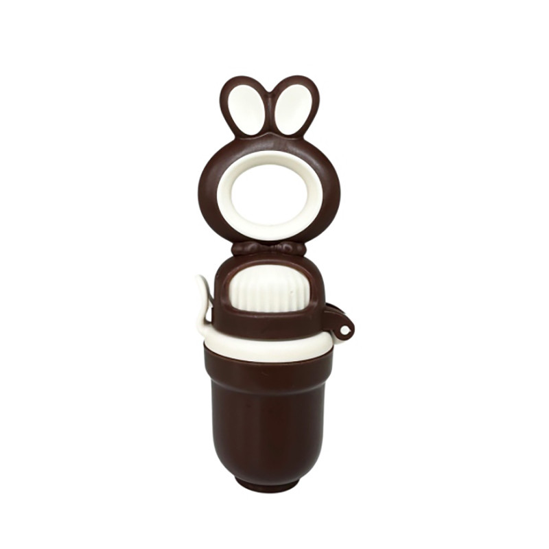 Ниблер для прикорма младенцев MGZ-0011(Brown) с поршнем
