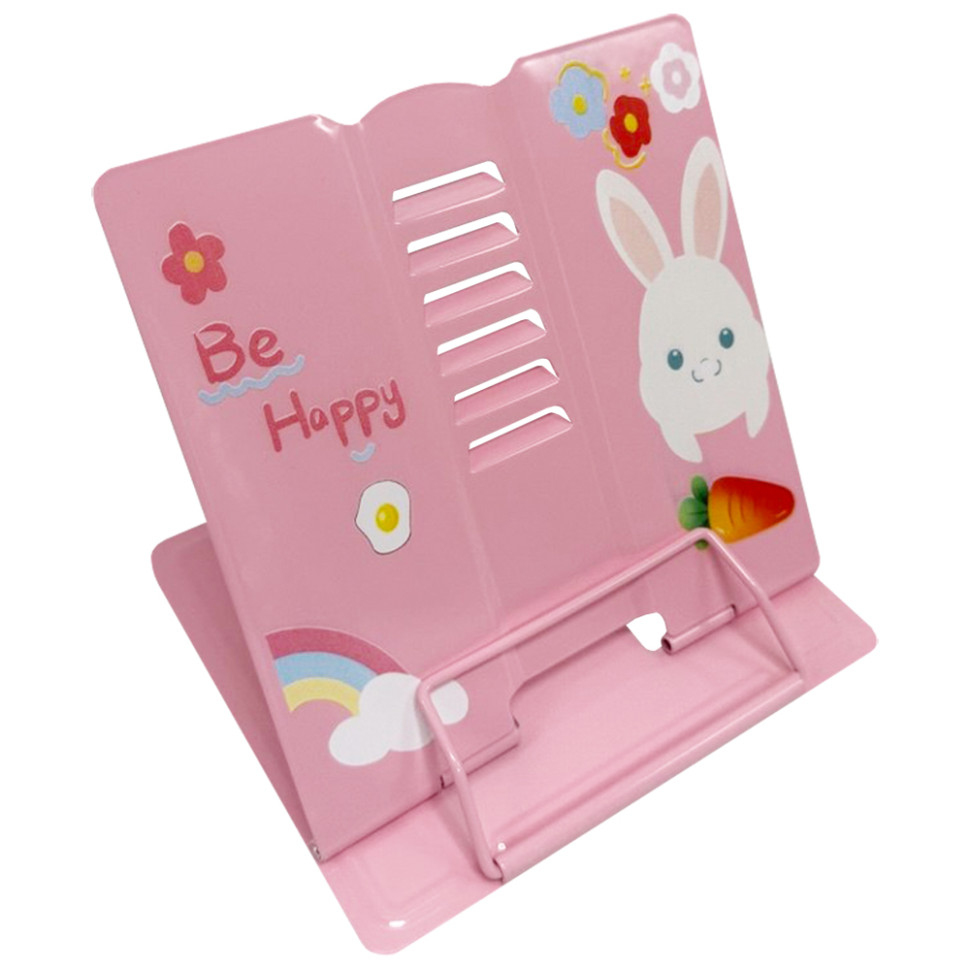 Подставка для книг "Animals" 555-568-S(Pink) металлическая
