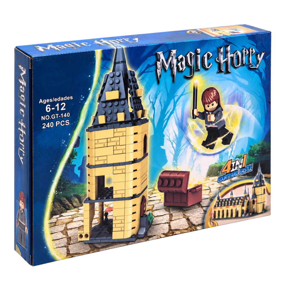 Конструктор пластиковый Magic Horry "Волшебный замок" GT-140-4, 240 деталей