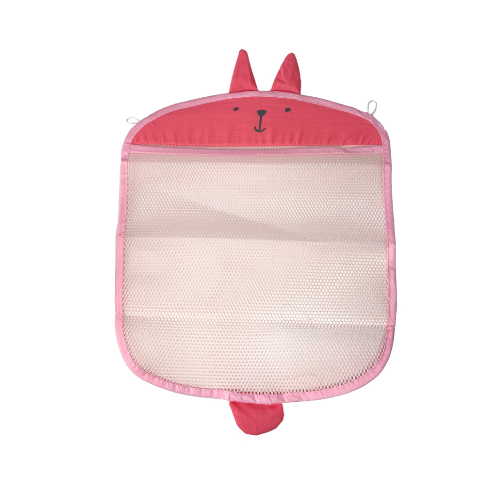 Органайзер в ванную комнату Кролик MGZ-0916(Pink) 2 присоски