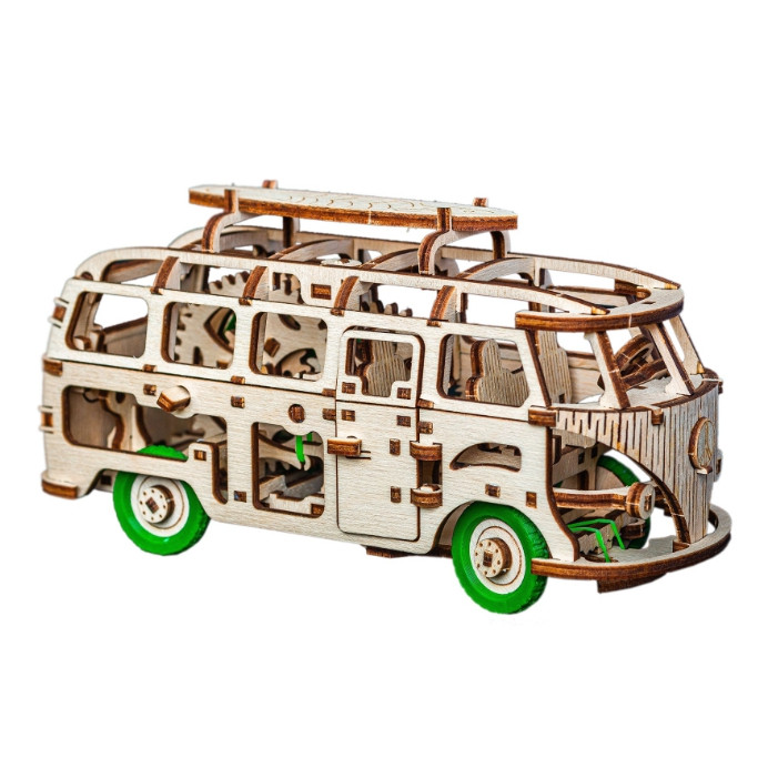 Деревянный конструктор "Dream Van" Time for Machine T4M380301 Зеленый