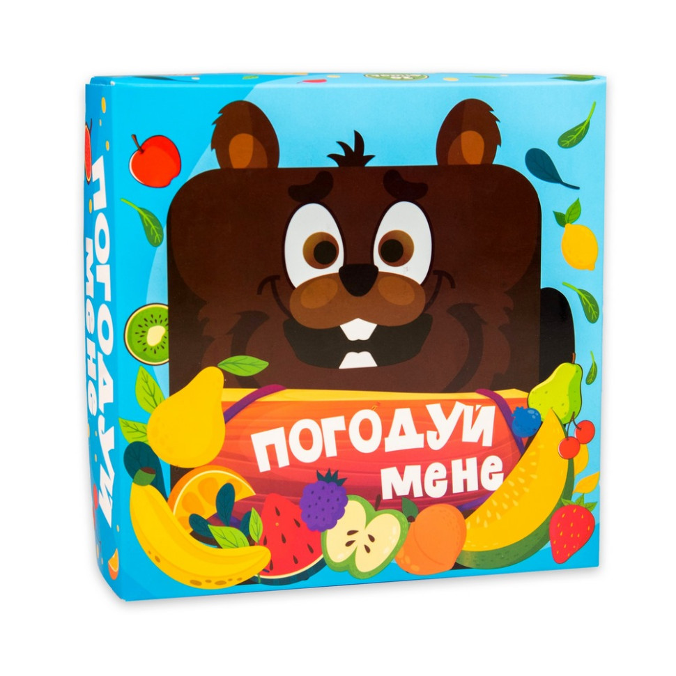 Настольная игра "Покорми меня - бобер" 30378 инструкция 20 фишек, рулетка