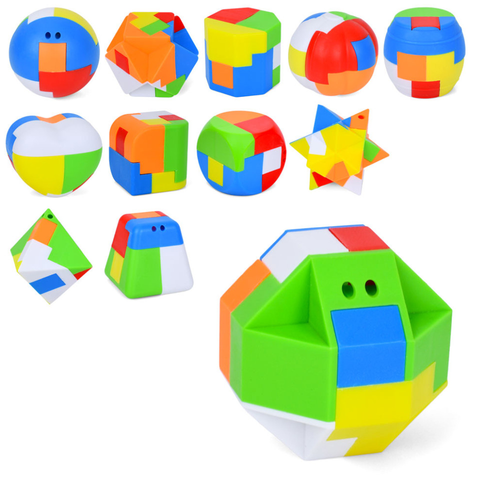 Развивающая игра-головоломка 750-445, 3 см, микс видов