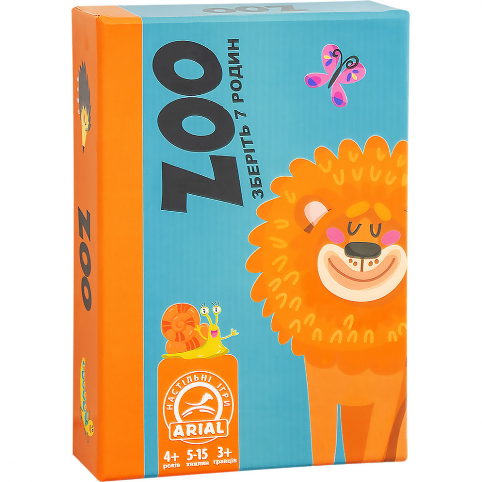 Настольная игра Зоо Arial 911326 на укр. языке                                                                    