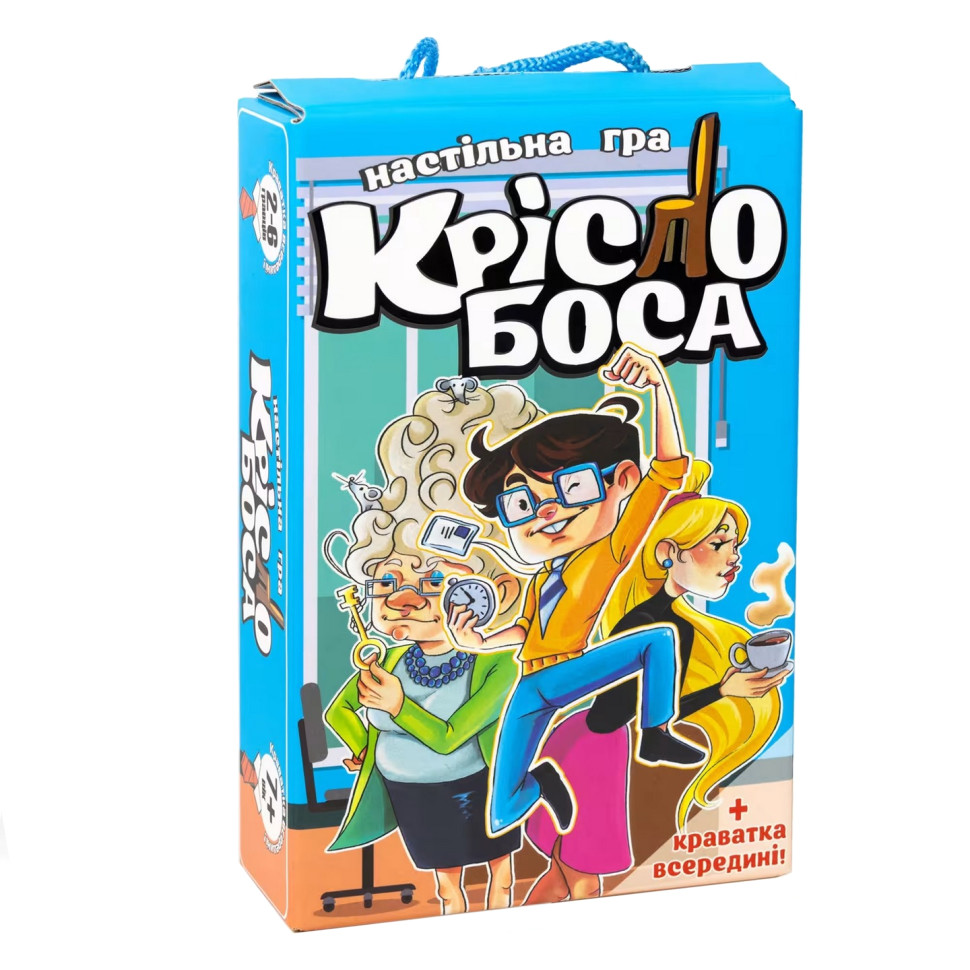 Настольная детская игра «Кресло босса» 30387 на украинском языке 