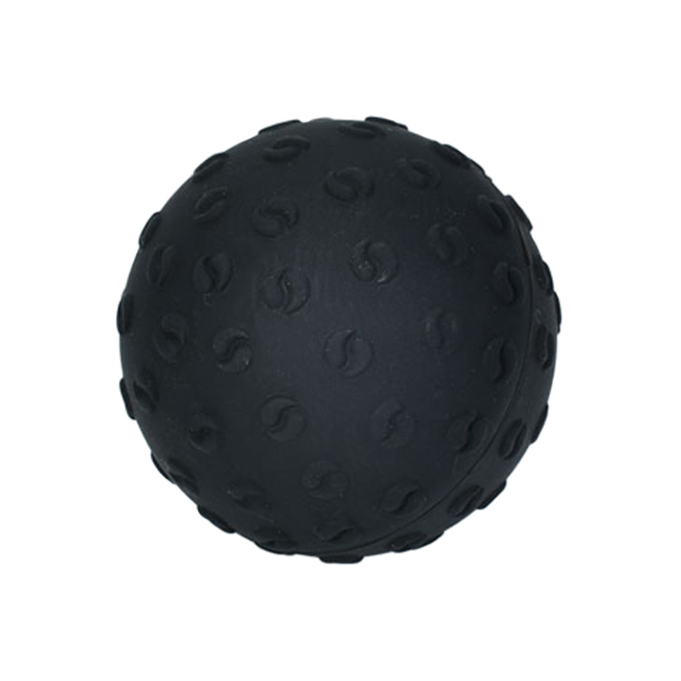 Мяч массажный текстурный MS 4812(Black) диаметр 6 см, прыгун, 145 грамм