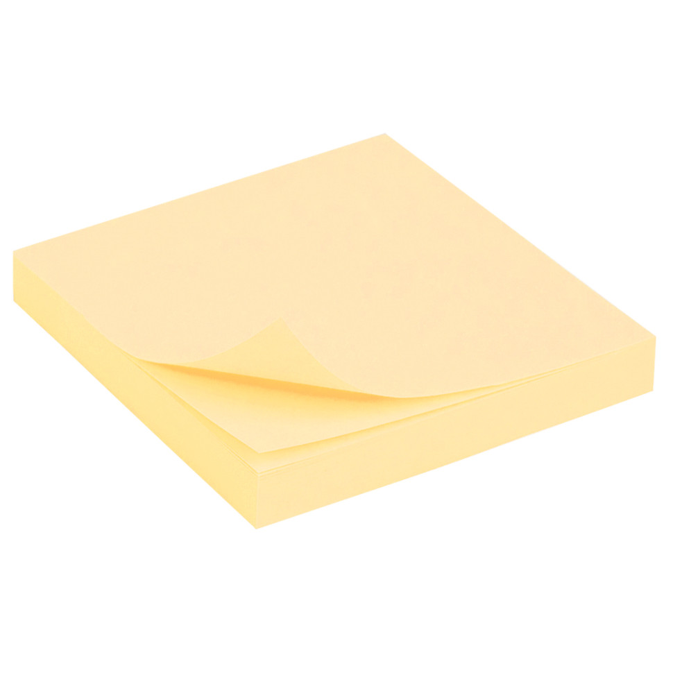 Бумага для заметок самоклеящаяся DSCN0620(Yellow) 100 шт, 76х76 мм