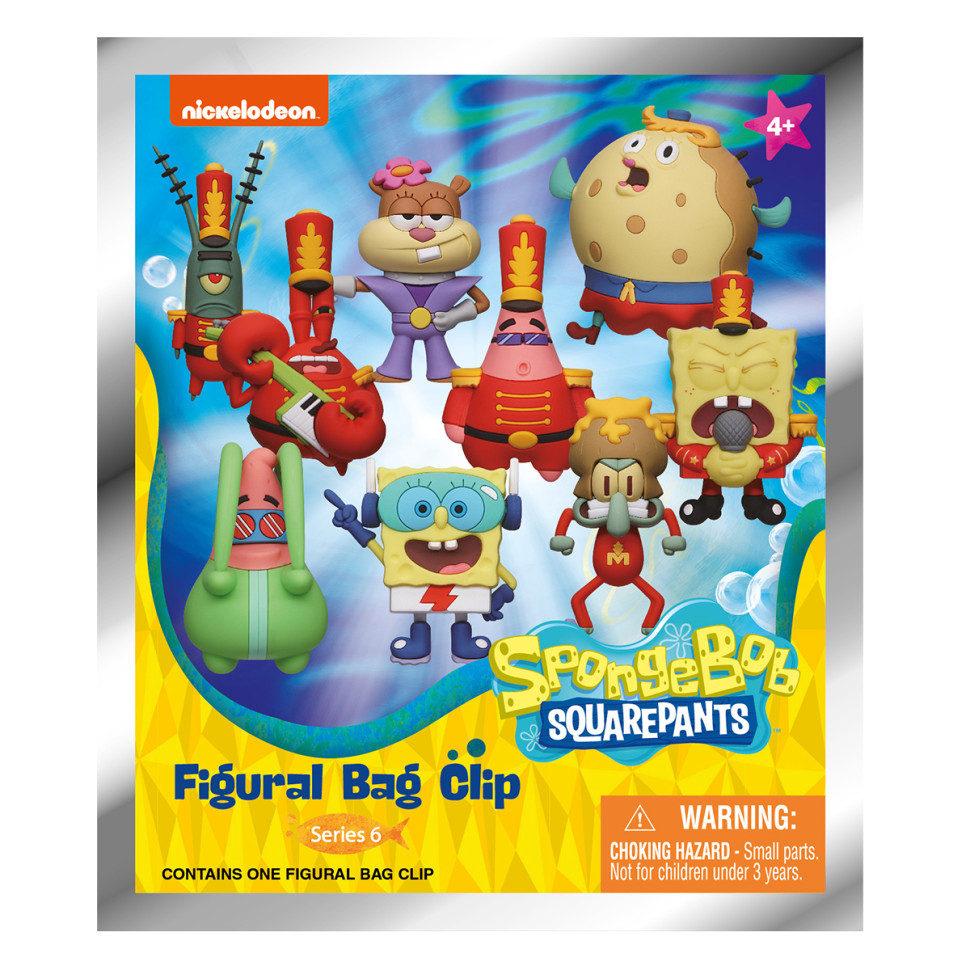 Игровая фигурка на клипсе "Губка Боб" Monogram 63345 серии "Nickelodeon"