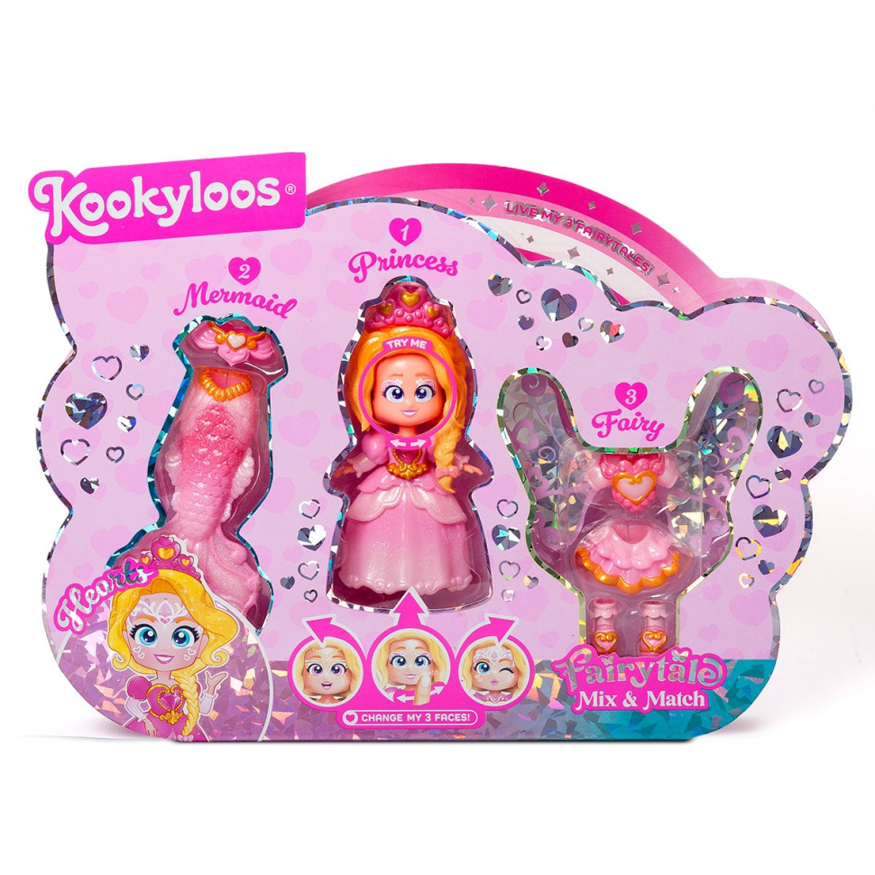 Игровой набор с куклой "Сердечко" KOOKYLOOS PKLSP106IN220 серии "Fairytale" 