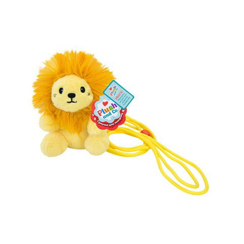 Мягкая игрушка-держатель для телефона PLC25005(Orange) 9х8х11 см