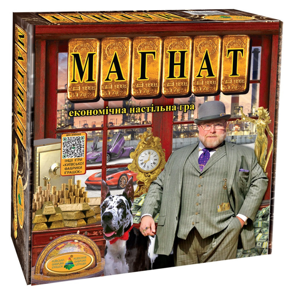 Настольная игра "Магнат" 82227 на укр. языке