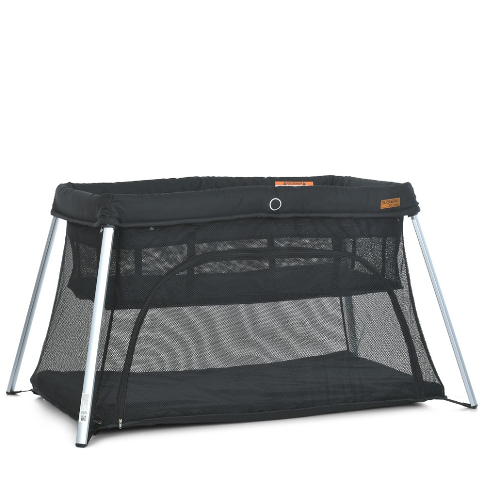 Кроватка-манеж 2 в 1 SO EASY ME 1194 Black, до 15 кг
