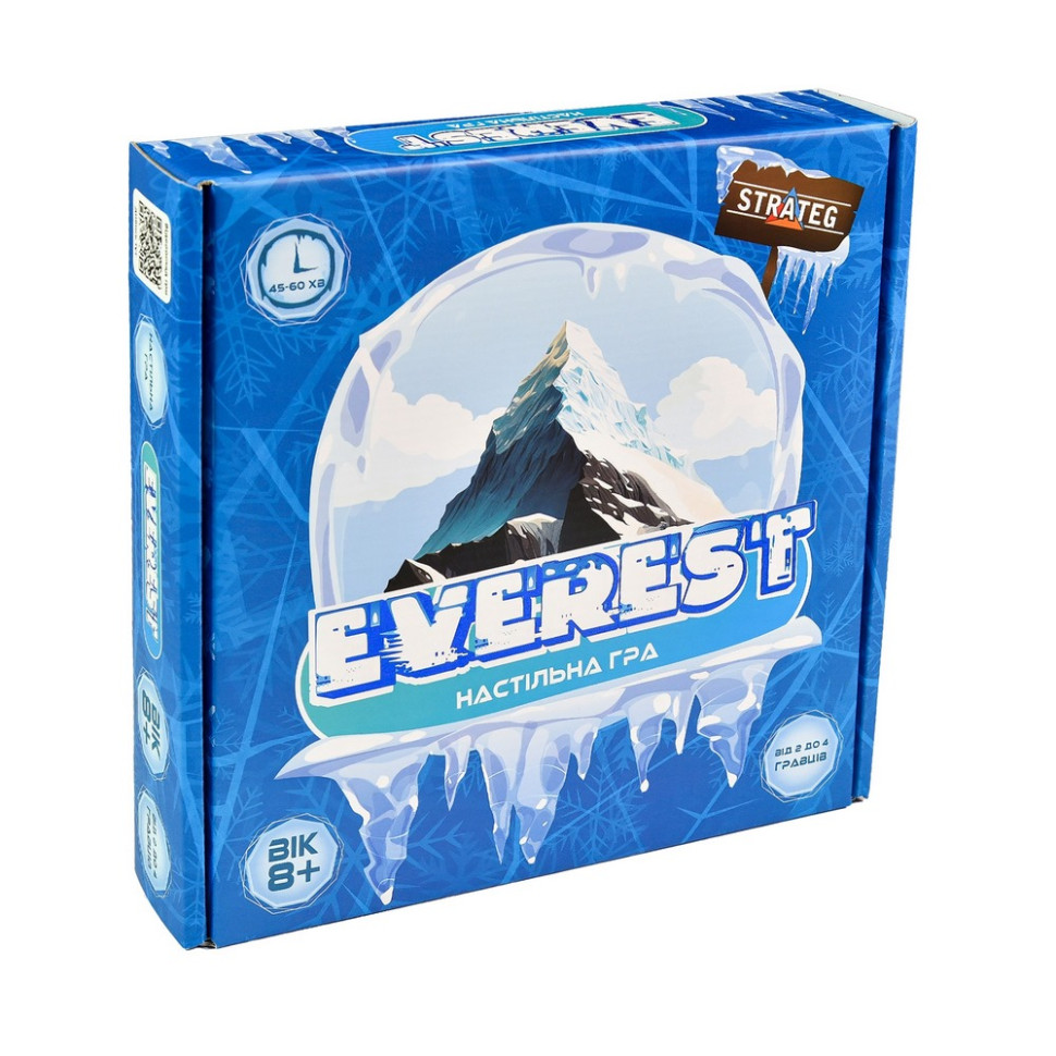 Карточная игра "Everest" 30417 карточки 110 штук, жетоны 37 штук