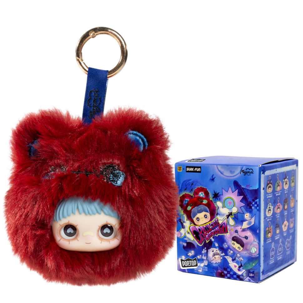 Коллекционная мягкая игрушка с кольцом Безумный цирк Pop Top HC029 Hi TOY "серии MayMei"