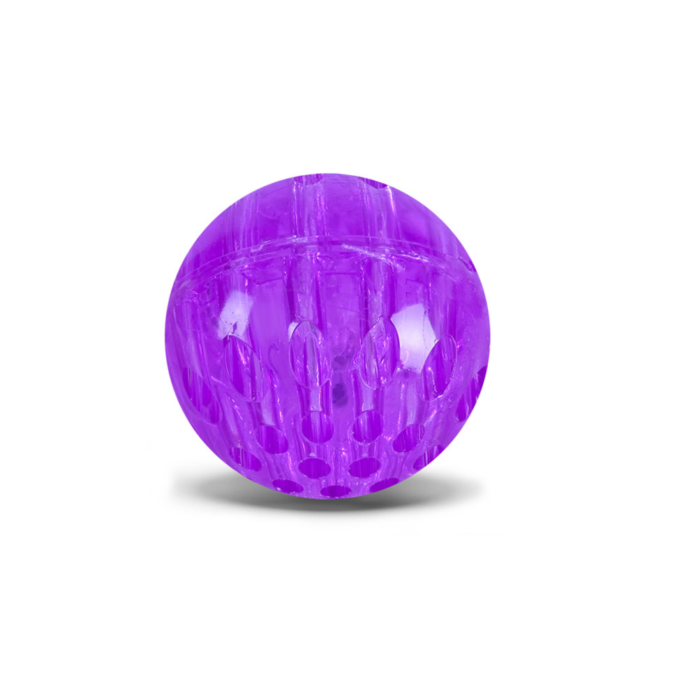 Детский мяч Попрыгунчик PR2511(Violet) тренажер, мяч 6 см светящийся, с веревкой 1 м
