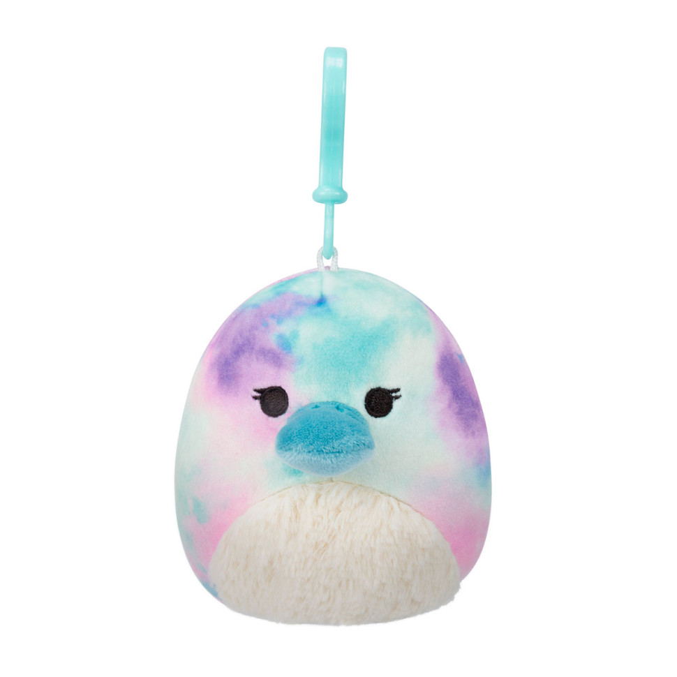 Мягкая игрушка на клипсе Уткобор Бриндал Squishmallows SQCP00215, 9 см