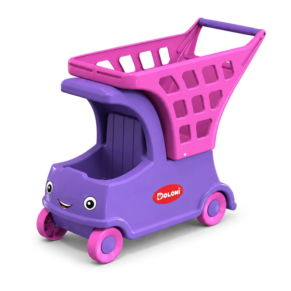 Детская игрушка "Детский автомобиль с корзиной Doloni" арт 01540/01/02 01540/01