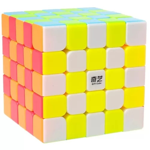 Кубик Рубика без наклеек 158QiYi, QiZheng S 5x5